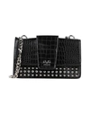 19v69 By Versace Handbags In Black
