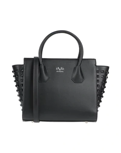 V Italia Handbag In Black