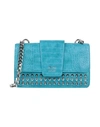 19v69 By Versace Handbags In Azure