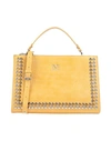 19v69 By Versace Handbags In Ocher