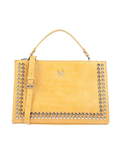 19v69 By Versace Handbags In Ocher