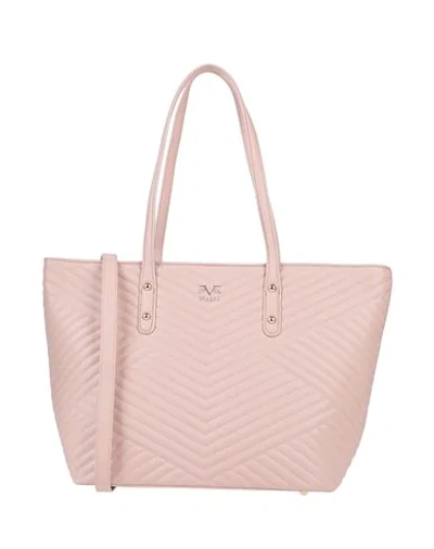 19v69 By Versace Handbags In Light Pink