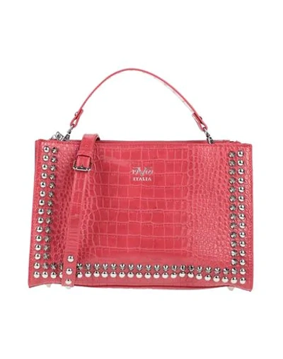 19v69 By Versace Handbags In Red