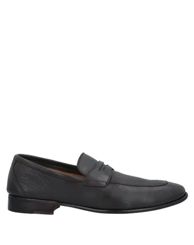 A.testoni Loafers In Dark Brown