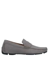 A.testoni Loafers In Grey