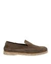 Andrea Ventura Firenze Loafers In Khaki