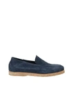 Andrea Ventura Firenze Loafers In Blue