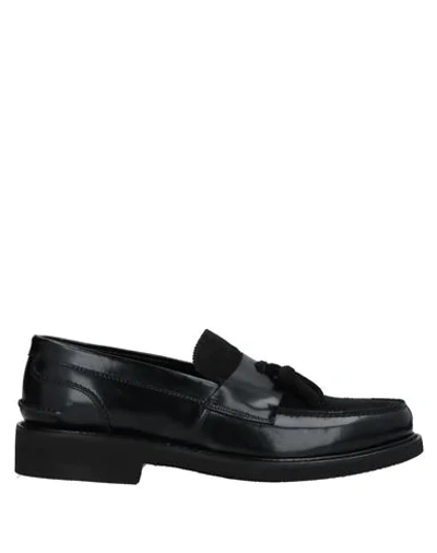 6 Punto 9 Loafers In Black