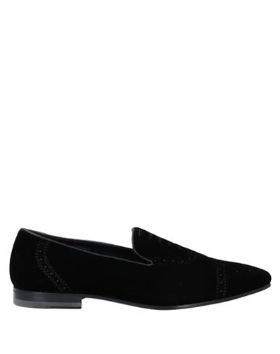 Alberto Moretti Loafers In Black