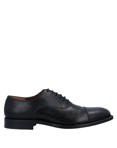 Fratelli Rossetti Lace-up Shoes In Black