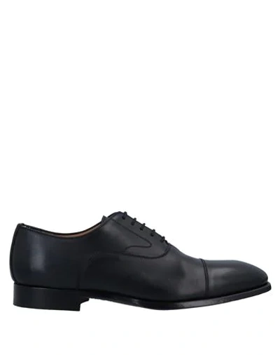 Simone Padoin Atelier Lace-up Shoes In Black