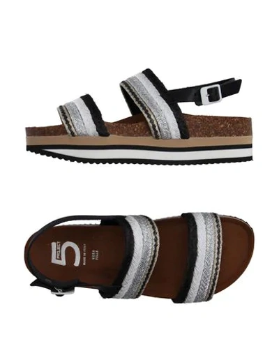5 Pro Ject Sandals In Silver