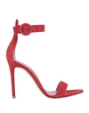 Gianvito Rossi Sandals In Red