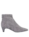 Carmens Ankle Boots In Light Grey