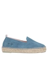Manebi Espadrilles In Slate Blue