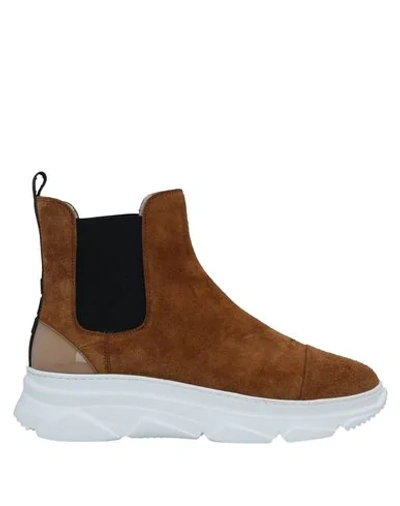 181 By Alberto Gozzi Ankle Boots In Brown