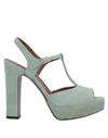 L'autre Chose Sandals In Green
