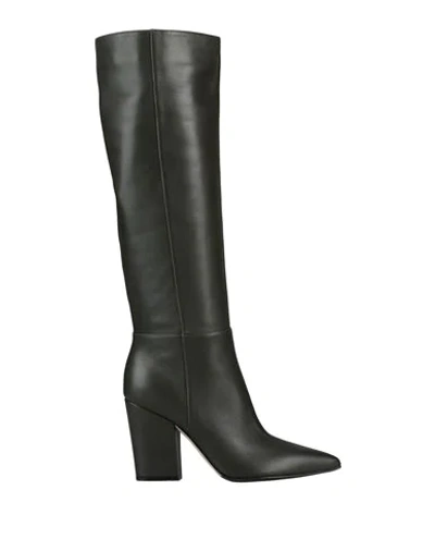 Sergio Rossi Knee Boots In Green