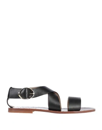 Doucal's Sandals In Black