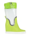 Casadei Knee Boots In Green