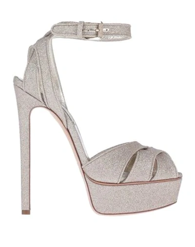 Casadei Sandals In Grey