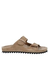 Officine Creative Italia Sandals In Khaki