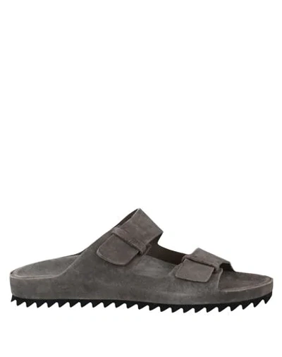 Officine Creative Italia Sandals In Grey