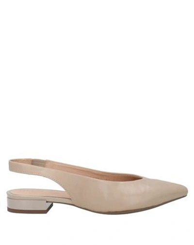 Geox Ballet Flats In Beige