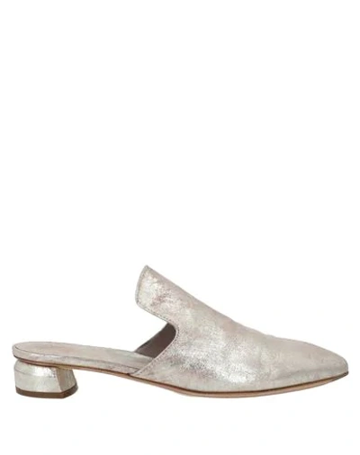Officine Creative Italia Loafers In Platinum