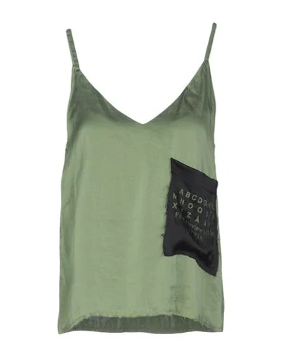 5preview Tops In Green