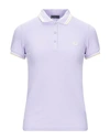 Fred Perry Polo Shirts In Light Purple