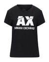 Armani Exchange T-shirts In Black