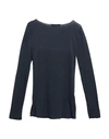 Alpha Studio T-shirts In Dark Blue