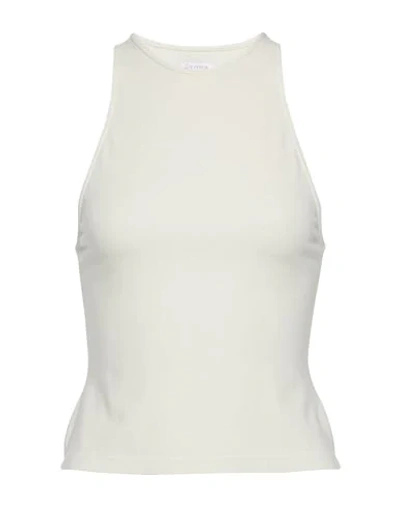 Deveaux Tank Tops In White