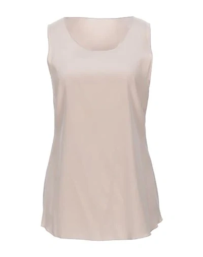 Anneclaire Tops In Beige