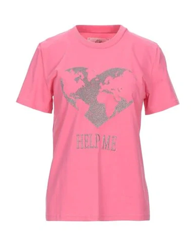 Alberta Ferretti T-shirts In Pink