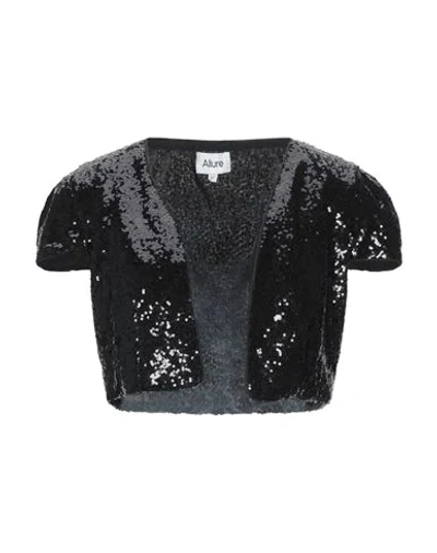 Allure Shrug In Black