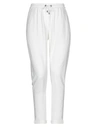 Brunello Cucinelli Cropped Pants In White