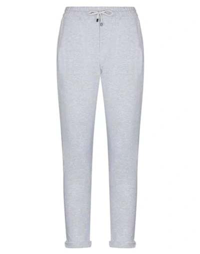 Brunello Cucinelli Cropped Pants & Culottes In Grey