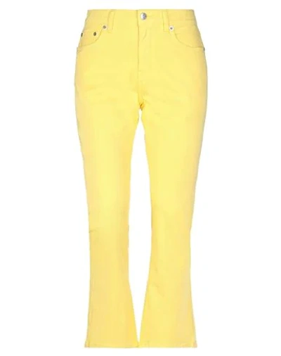 Department Five Pants In Yellow