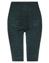 Circus Hotel Woman Shorts & Bermuda Shorts Deep Teal Size 6 Viscose, Polyester In Green