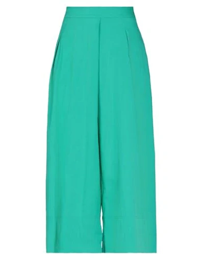 Anna Seravalli 3/4-length Shorts In Green