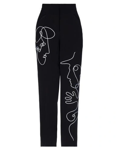 Moschino Pants In Black