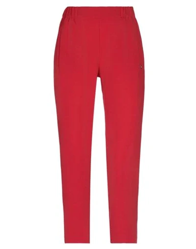 OTTOD'AME OTTOD'AME WOMAN PANTS RED SIZE 2 POLYESTER, ELASTANE,13541252EU 5