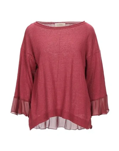 Kaos Jeans Sweater In Red
