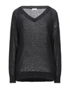 Brunello Cucinelli Sweaters In Black