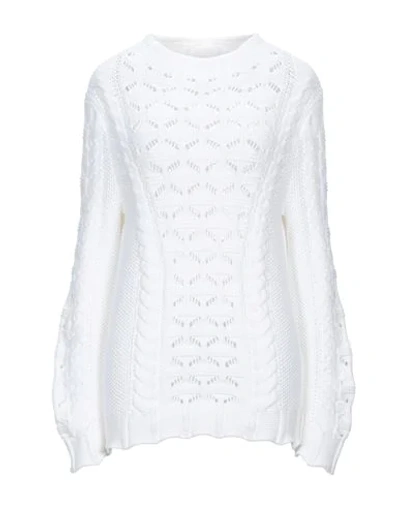 Malo Turtlenecks In White