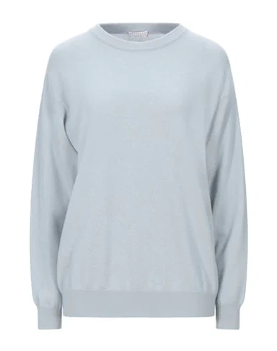 Brunello Cucinelli Cashmere Blend In Sky Blue