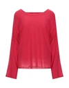 Malo Sweaters In Red
