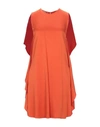 Stella Mccartney Short Dresses In Orange